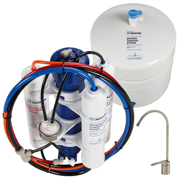 Home Master Iron Reverse Osmosis Water Filtration System