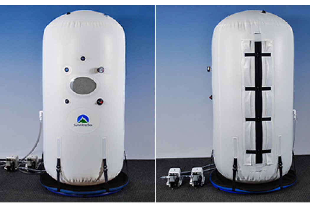 Summit to Sea The Vertical Dive Hyperbaric Chamber